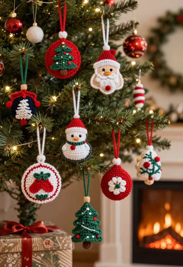 14 Crochet Wedding Gifts Ideas With Handmade Charm - 14. Crochet Christmas Ornaments for Future Celebrations 1