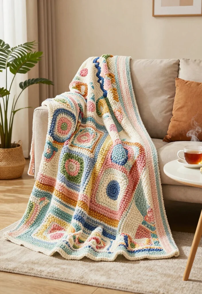 14 Crochet Wedding Gifts Ideas With Handmade Charm - 2. Handmade Crochet Blankets 1