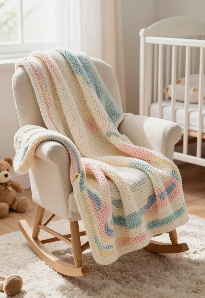 14 Crochet Wedding Gifts Ideas With Handmade Charm - 7. Crochet Baby Blankets for Future Generations 1