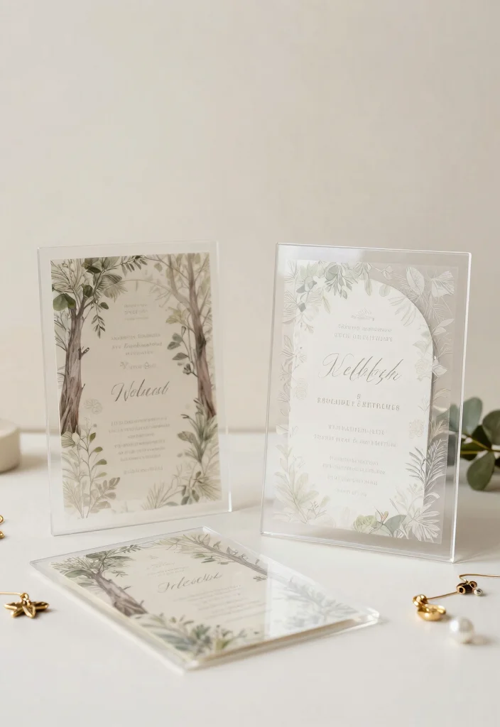 14 Fantasy Wedding Invitations Ideas With Magical Touch 60 14 Fantasy Wedding Invitations Ideas With Magical Touch - 10. Spellbinding Transparent Invites 1