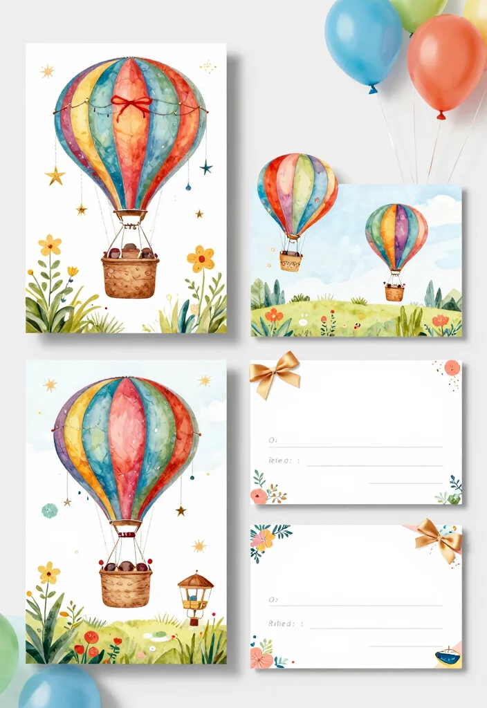 14 Fantasy Wedding Invitations Ideas With Magical Touch 61 14 Fantasy Wedding Invitations Ideas With Magical Touch - 11. Whimsical Hot Air Balloon Invitations 1