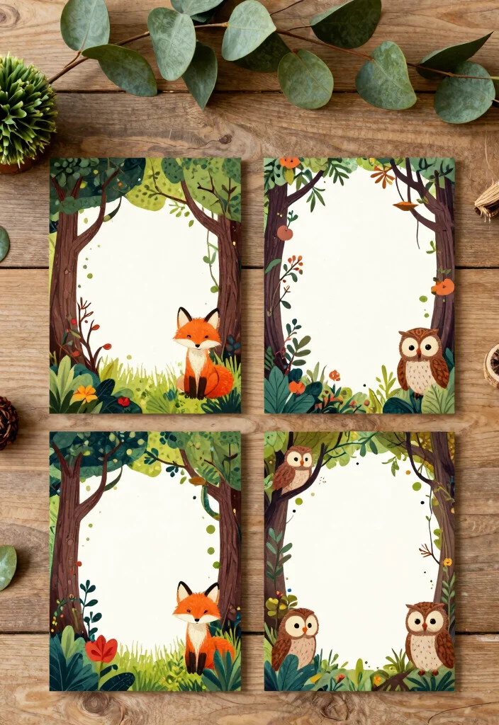 14 Fantasy Wedding Invitations Ideas With Magical Touch 37 14 Fantasy Wedding Invitations Ideas With Magical Touch - 7. Magical Forest Creatures Invitations 1