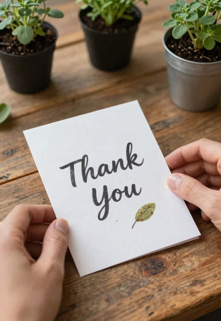 14 Thank You Cards Wedding Ideas With Heartfelt Style - 2. Seed Paper Cards 1