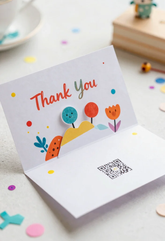 14 Thank You Cards Wedding Ideas With Heartfelt Style - 7. Interactive Cards 1