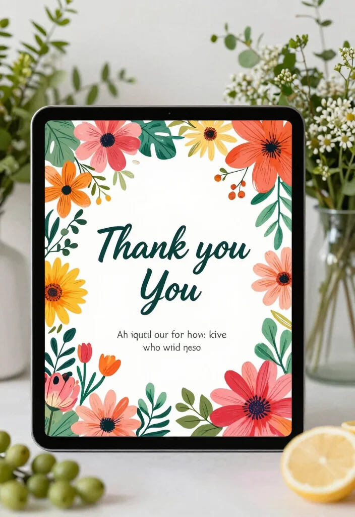 14 Thank You Cards Wedding Ideas With Heartfelt Style - 8. Digital Thank You Cards 1
