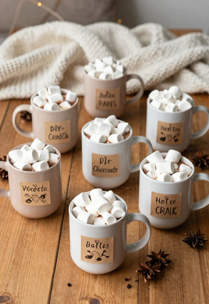 14 Wedding Gifts for Guest Ideas That Feel Thoughtful - 11. DIY Hot Chocolate Kits 1