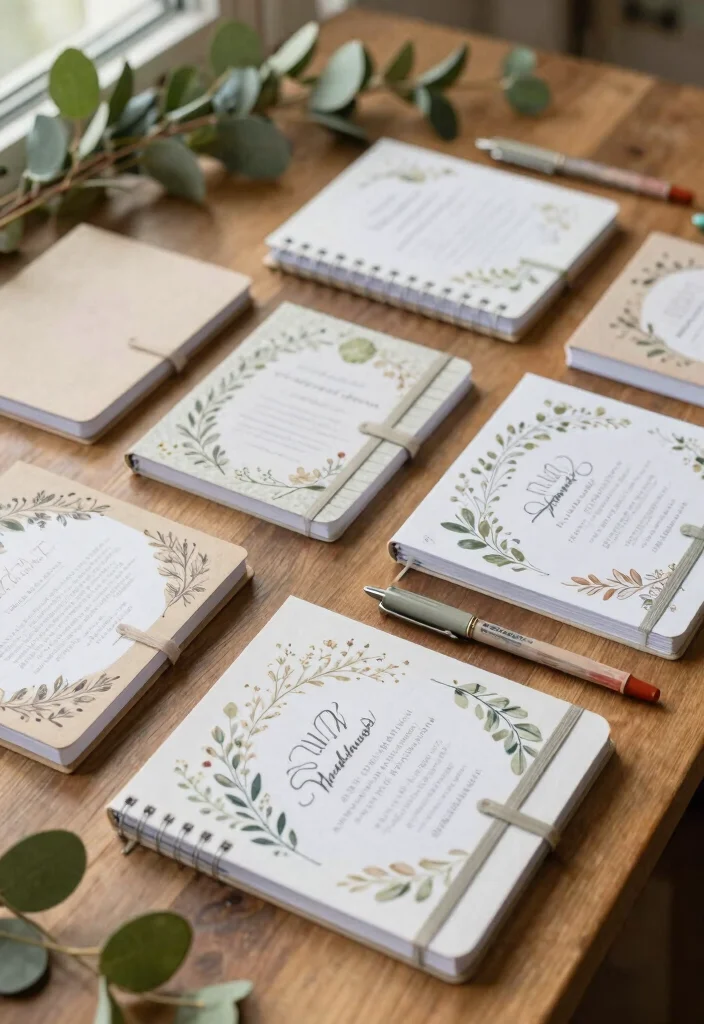 14 Wedding Gifts for Guest Ideas That Feel Thoughtful - 14. Recycled Notebooks 1