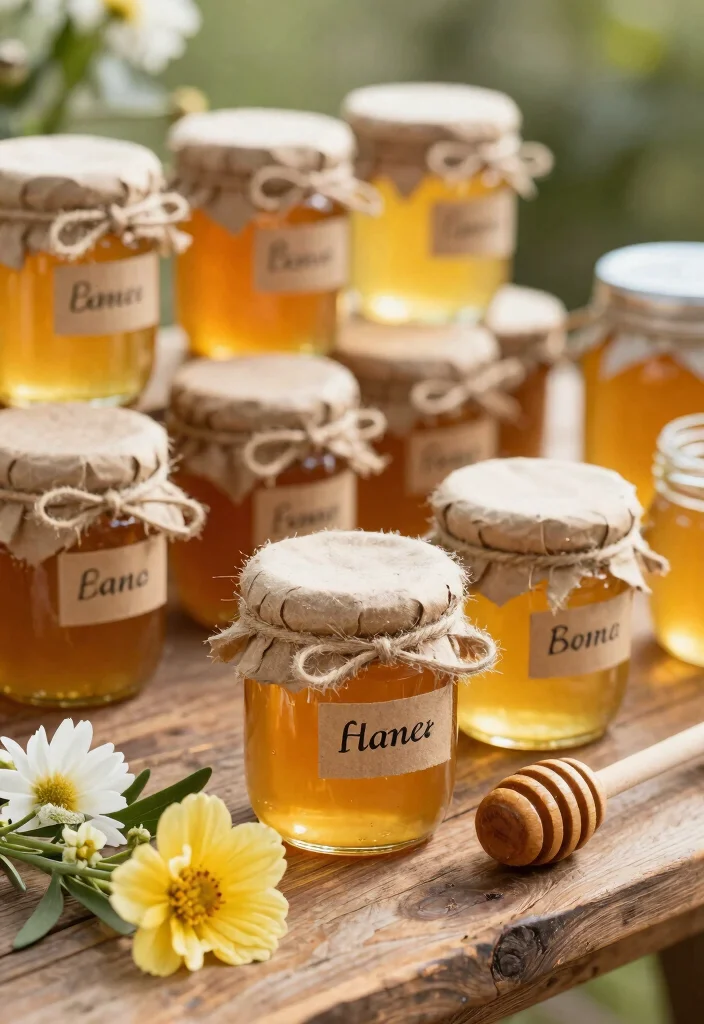 14 Wedding Gifts for Guest Ideas That Feel Thoughtful - 8. Local Honey Jars 1