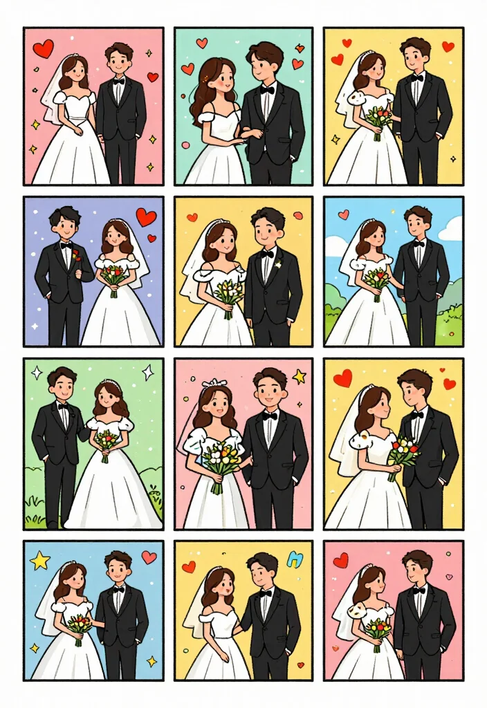 15 Cartoon Wedding Invitations 2026 Trending Ideas With Playful Charm - 14. Comic Strip Style 1
