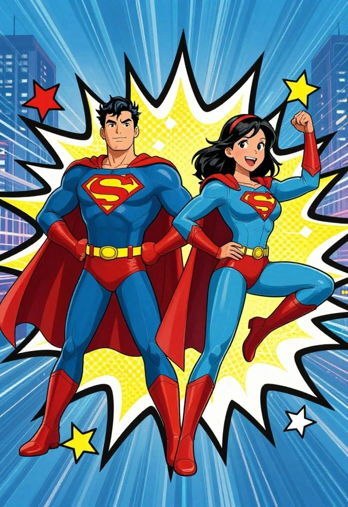 15 Cartoon Wedding Invitations 2026 Trending Ideas With Playful Charm - 3. Cartoon Superheroes 1