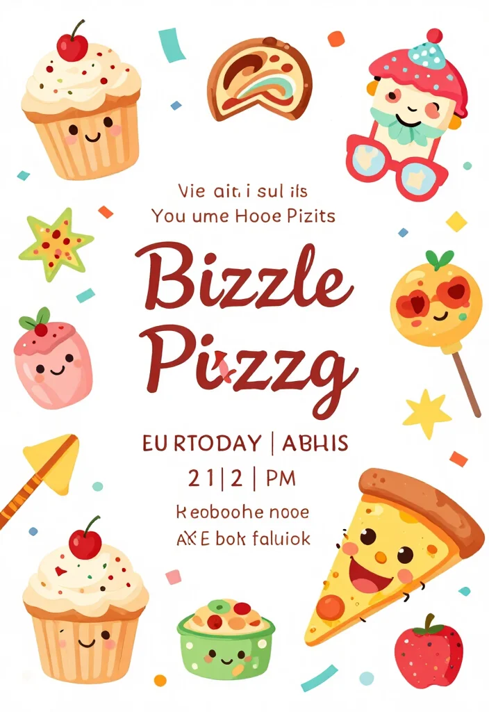 15 Cartoon Wedding Invitations 2026 Trending Ideas With Playful Charm - 5. Cartoon Food Lovers 1