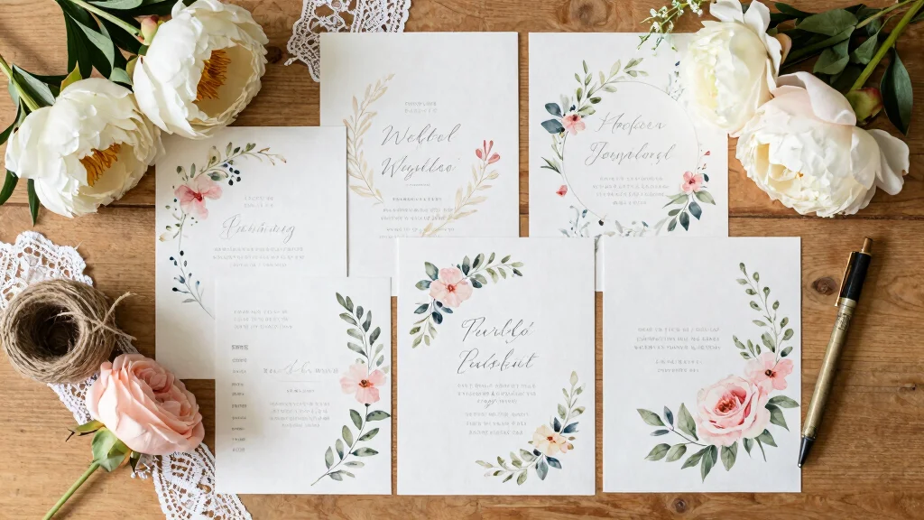 15 Floral Wedding Invitations Template Ideas With Fresh Blooms