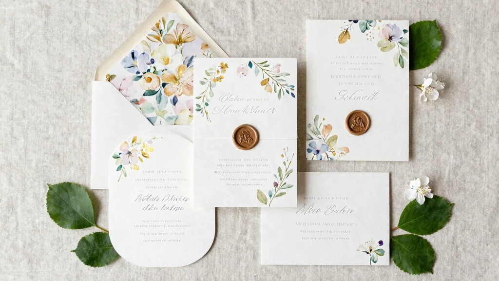 15 Letter Pressed Wedding Invitations Ideas With Luxe Texture