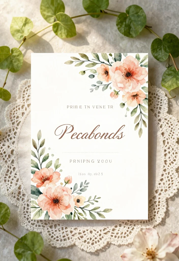 15 Summer Camp Wedding Invitations Ideas With Fun Outdoor Style - 8. Floral Bohemian Invitations 1