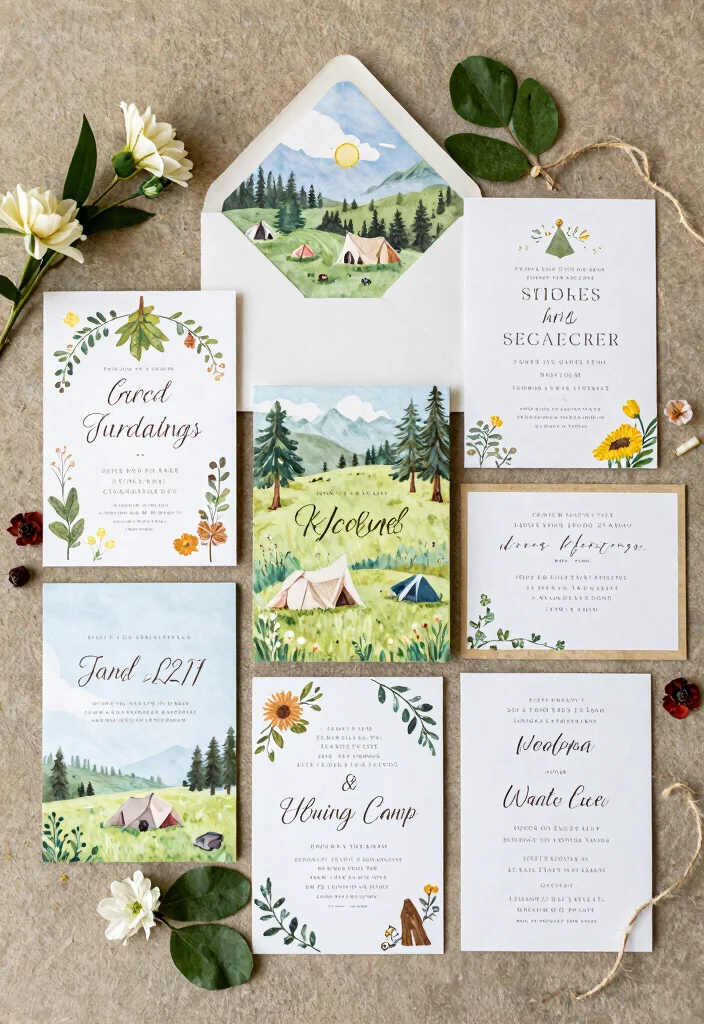 15 Summer Camp Wedding Invitations Ideas With Fun Outdoor Style - Conclusion 1