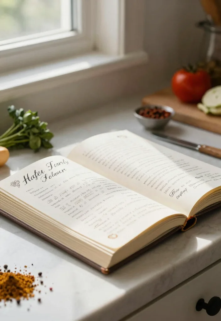 15 Unique Wedding Gifts Ideas That Feel Personal - 10. Customized Family Recipe Book 1