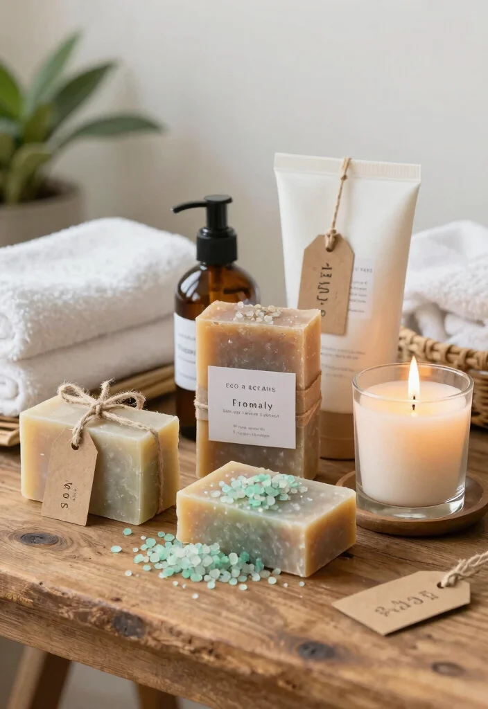 15 Unique Wedding Gifts Ideas That Feel Personal - 11. Eco-Conscious Spa Kit 1