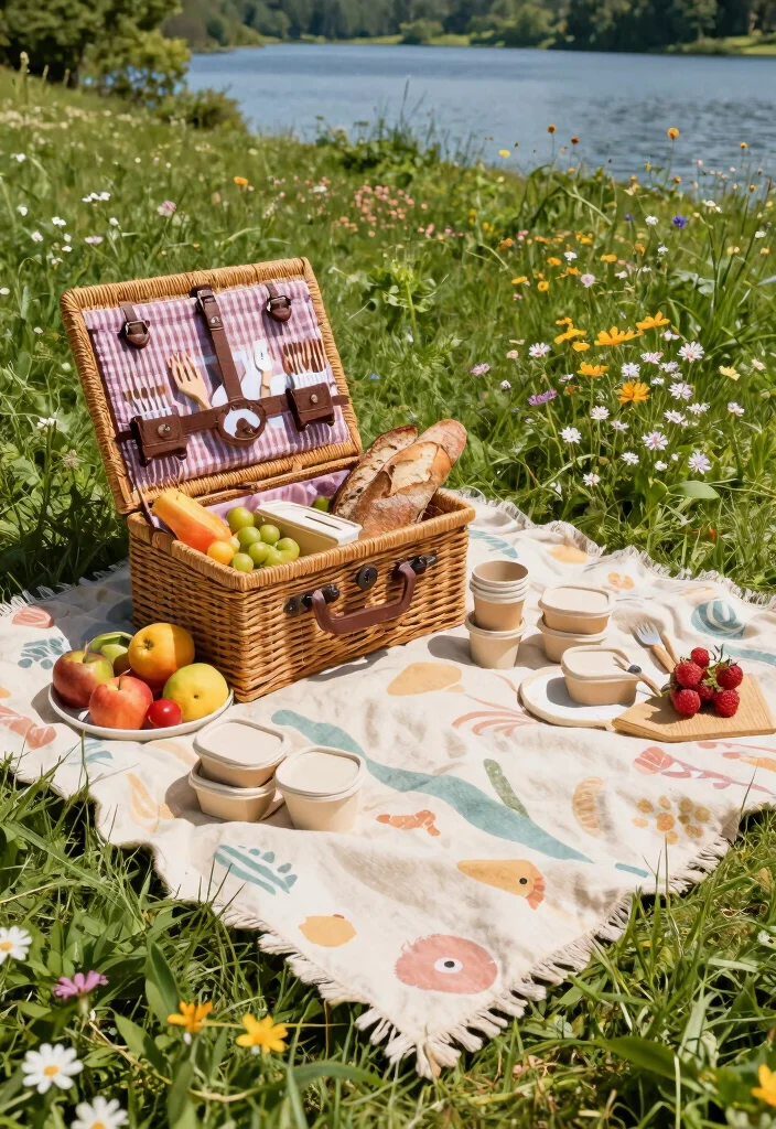 15 Unique Wedding Gifts Ideas That Feel Personal - 2. Personalized Eco-Friendly Picnic Set 1
