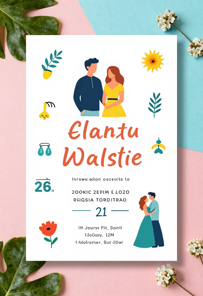 15 Wedding Invitation Cards Design Creative Ideas That Impress 64 15 Wedding Invitation Cards Design Creative Ideas That Impress - 14. Infographic Invitations 1