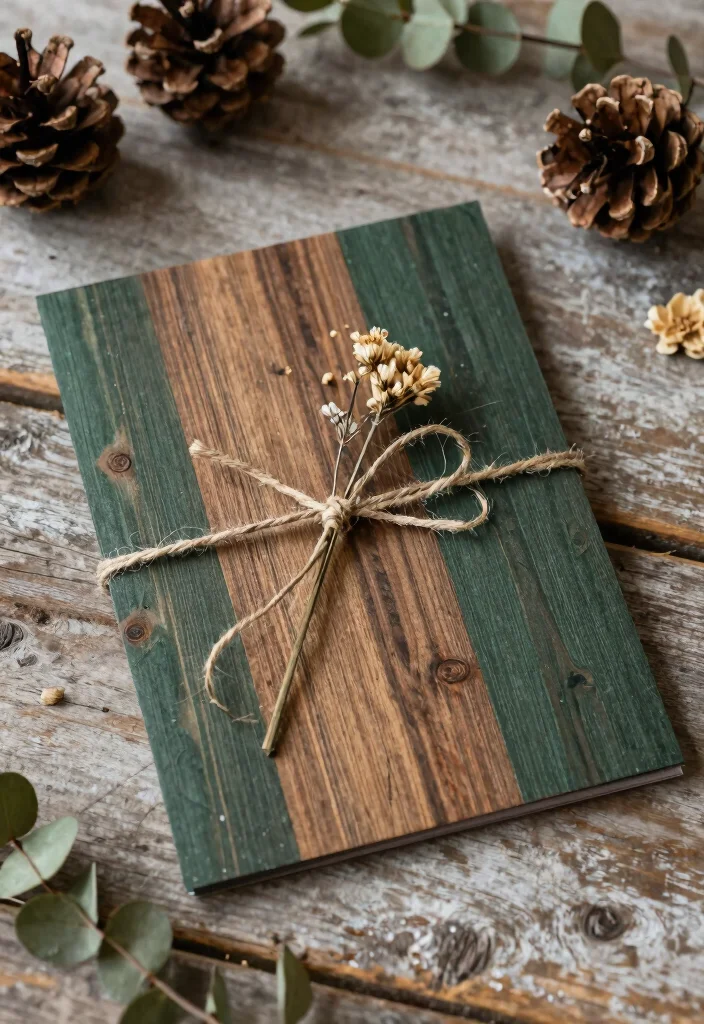 16 Dark Wedding Invitations Ideas With Moody Romance 25 16 Dark Wedding Invitations Ideas With Moody Romance - 5. Rustic Charm 1