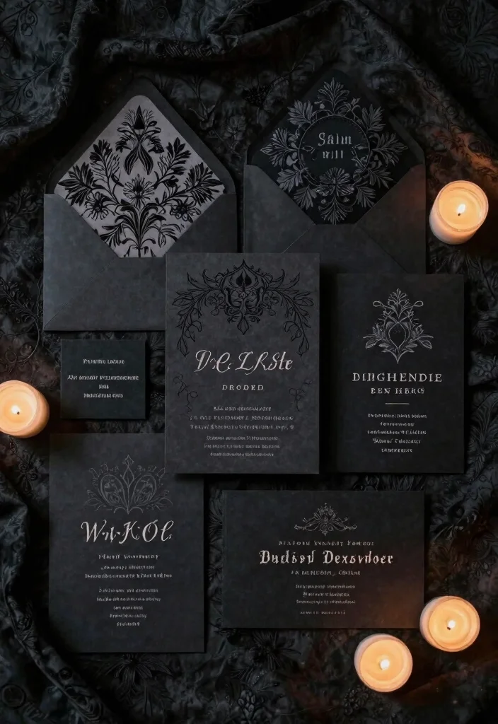 16 Dark Wedding Invitations Ideas With Moody Romance 67 16 Dark Wedding Invitations Ideas With Moody Romance - Conclusion 1