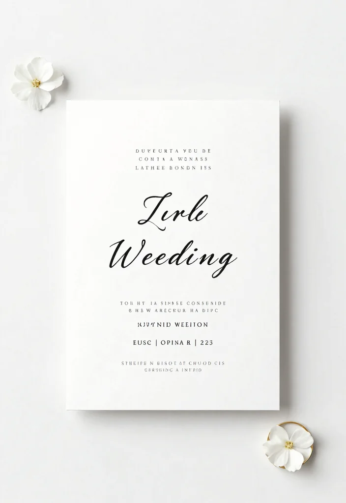 16 Elegant Wedding Invitations 2026 Trending Ideas With Classic Beauty 13 16 Elegant Wedding Invitations 2026 Trending Ideas With Classic Beauty - 3. Minimalist Elegance 1