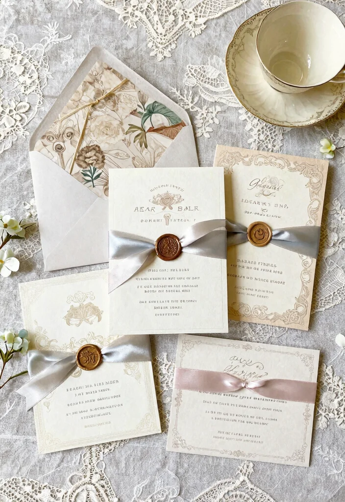 16 Elegant Wedding Invitations 2026 Trending Ideas With Classic Beauty 14 16 Elegant Wedding Invitations 2026 Trending Ideas With Classic Beauty - 4. Vintage-Inspired Designs 1