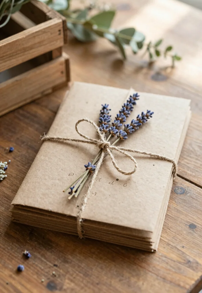 16 Intimate Wedding Invitations Ideas With Cozy Charm 2 16 Intimate Wedding Invitations Ideas With Cozy Charm - 2. Rustic Kraft Paper Invites 1