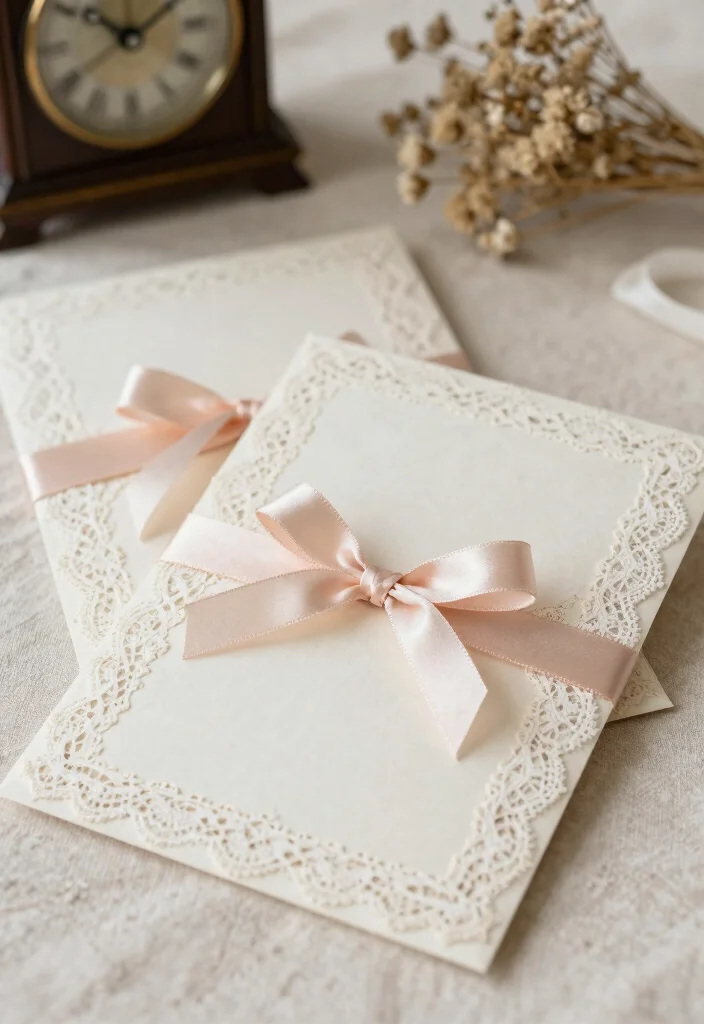 16 Intimate Wedding Invitations Ideas With Cozy Charm 5 16 Intimate Wedding Invitations Ideas With Cozy Charm - 5. Vintage Lace Invitations 1