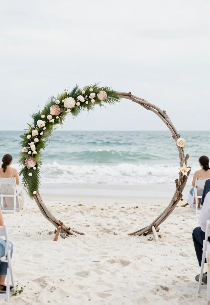 16 Round Wedding Arch Ideas That Feel Modern & Elegant 42 16 Round Wedding Arch Ideas That Feel Modern & Elegant - 12. Themed Decor Integration 1