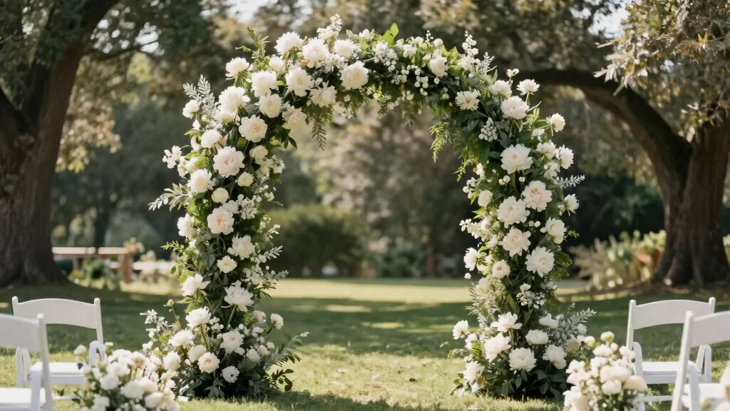 16 Round Wedding Arch Ideas That Feel Modern & Elegant