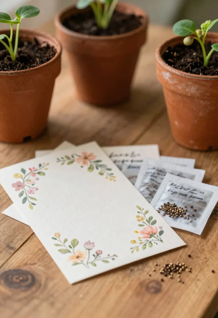 16 Save the Date Cards Wedding Ideas Guests Will Love - 1. Seed Paper Cards: Plantable Love 1