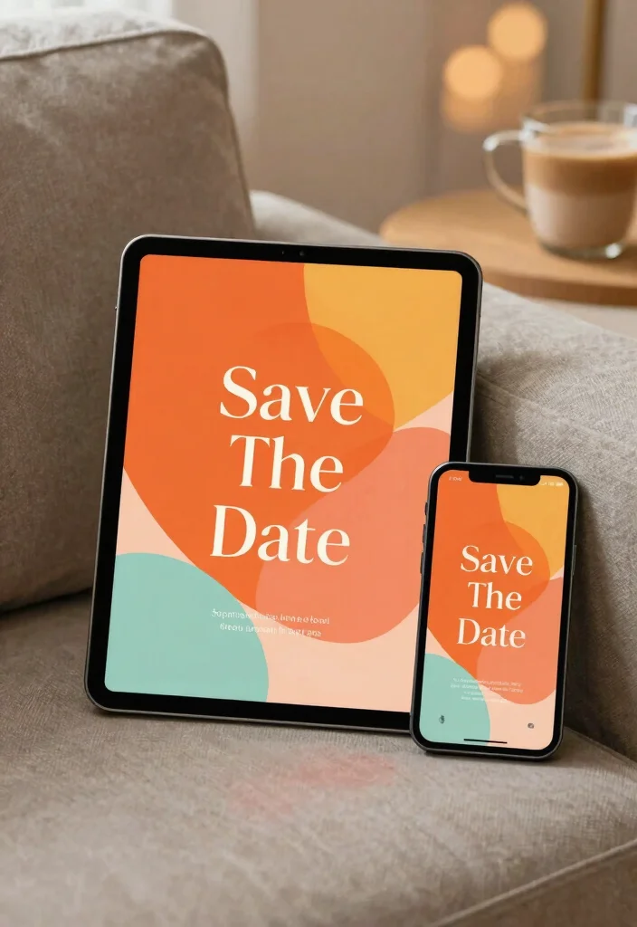 16 Save the Date Cards Wedding Ideas Guests Will Love - 4. Digital Save the Dates: Modern Convenience 1