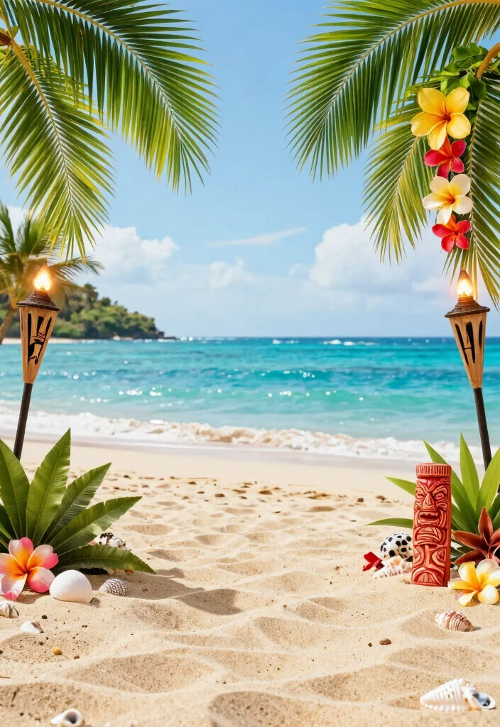 16 Traditional Wedding Backdrop Ideas With Cultural Beauty 63 16 Traditional Wedding Backdrop Ideas With Cultural Beauty - 13. Hawaiian Beach Theme 1