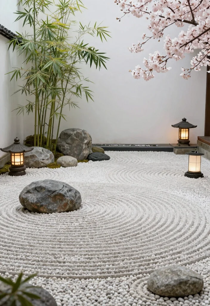16 Traditional Wedding Backdrop Ideas With Cultural Beauty 3 16 Traditional Wedding Backdrop Ideas With Cultural Beauty - 3. Japanese Zen Garden 1