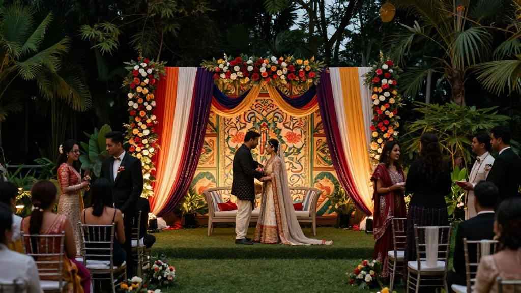 16 Traditional Wedding Backdrop Ideas With Cultural Beauty