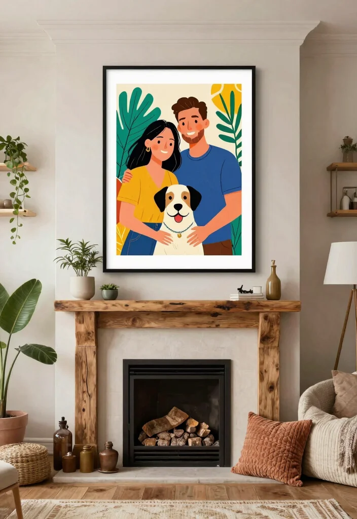 16 Wedding Gifts for Couple Ideas They'll Treasure - 1. Custom Illustrated Portrait 1