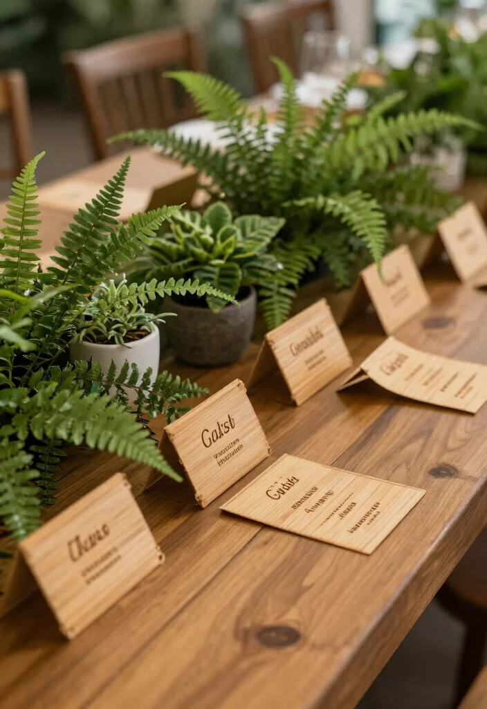 16 Wedding Table Cards Ideas That Look Elegant 13 16 Wedding Table Cards Ideas That Look Elegant - 3. Bamboo Table Cards 1