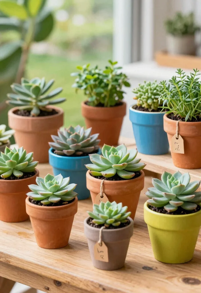 16 Wedding Thank You Gifts Ideas Guests Will Appreciate - 1. Potted Plants 1