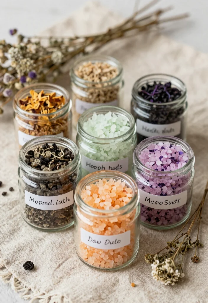 16 Wedding Thank You Gifts Ideas Guests Will Appreciate - 12. DIY Bath Salts 1