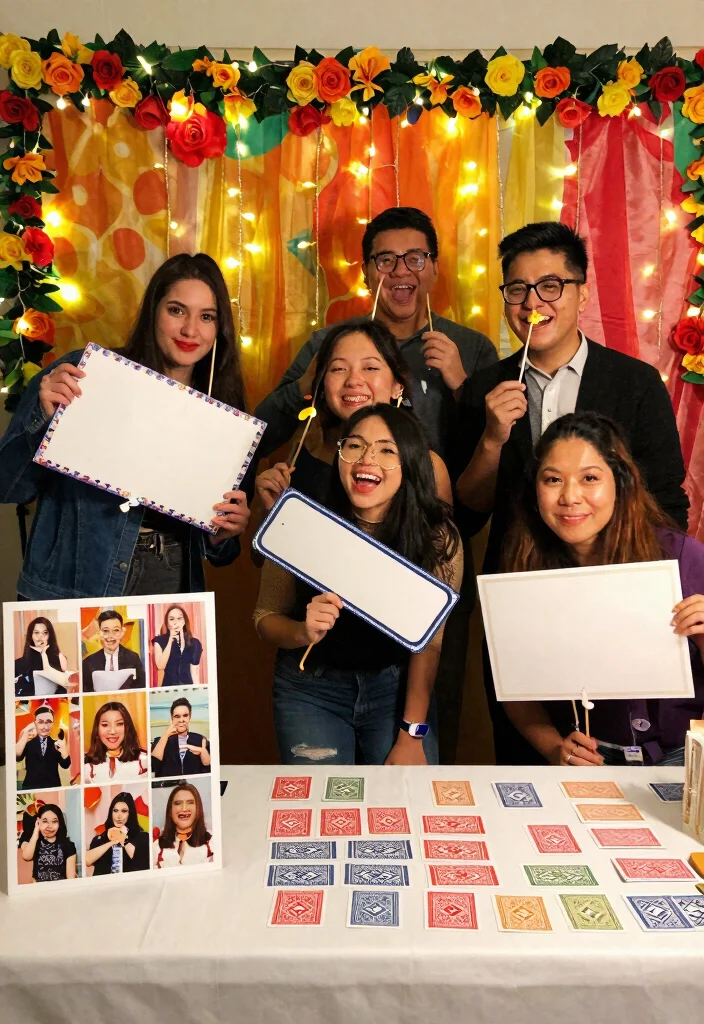 17 Deck of Cards Wedding Guest Book Ideas That Feel Fun - 3. Photo Booth Deck of Cards 1