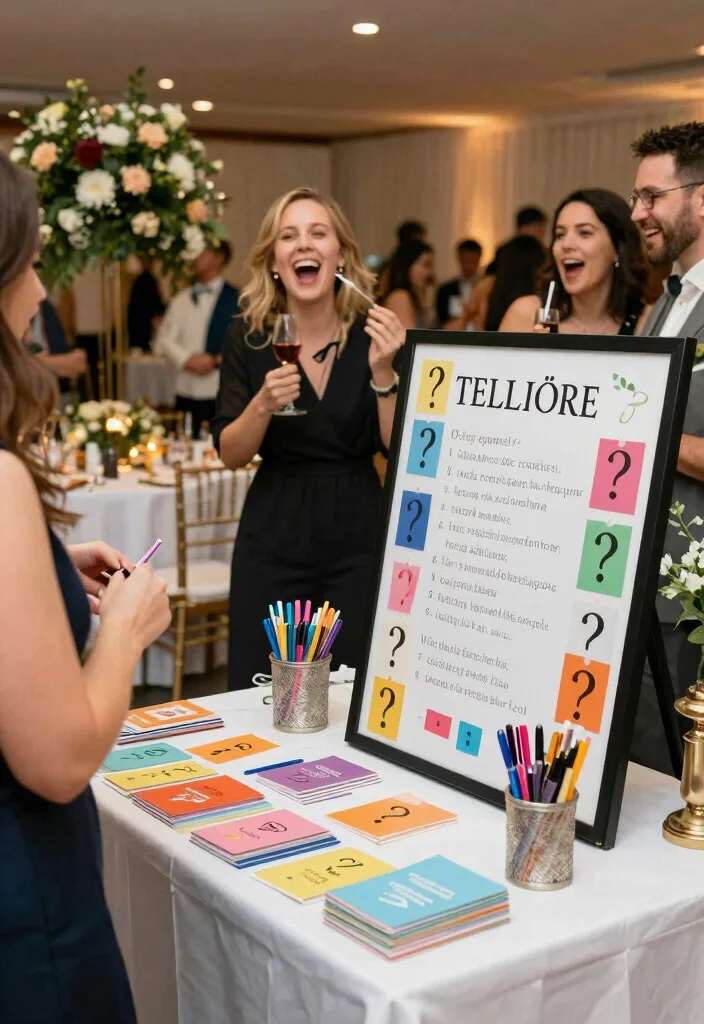 17 Deck of Cards Wedding Guest Book Ideas That Feel Fun - 9. Interactive Game Cards 1