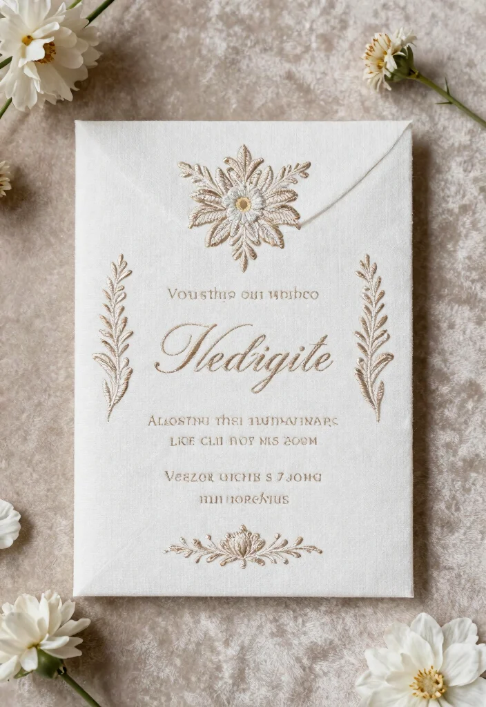 17 Unique Wedding Invitation Cards 2026 Trending Ideas That Stand Out - 13. Fabric Invitations 1