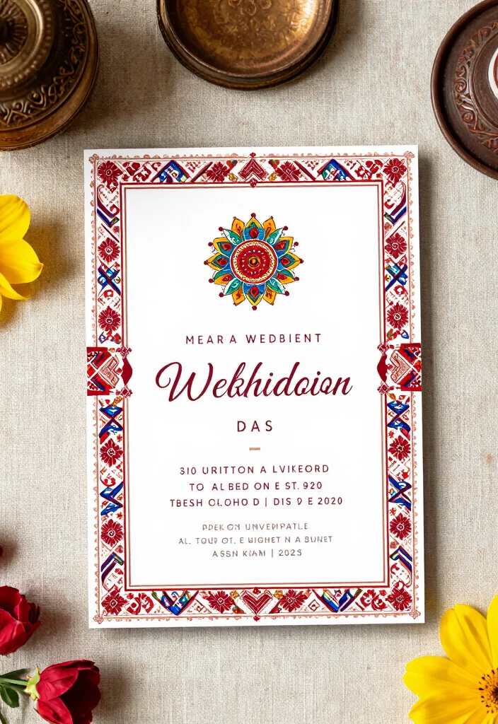 17 Unique Wedding Invitation Cards 2026 Trending Ideas That Stand Out - 15. Cultural Integration 1
