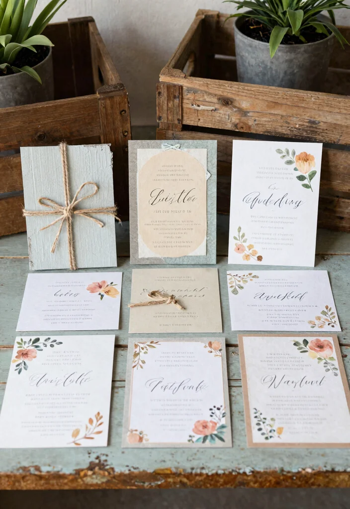 17 Unique Wedding Invitation Cards 2026 Trending Ideas That Stand Out - 2. Recycled Materials 1