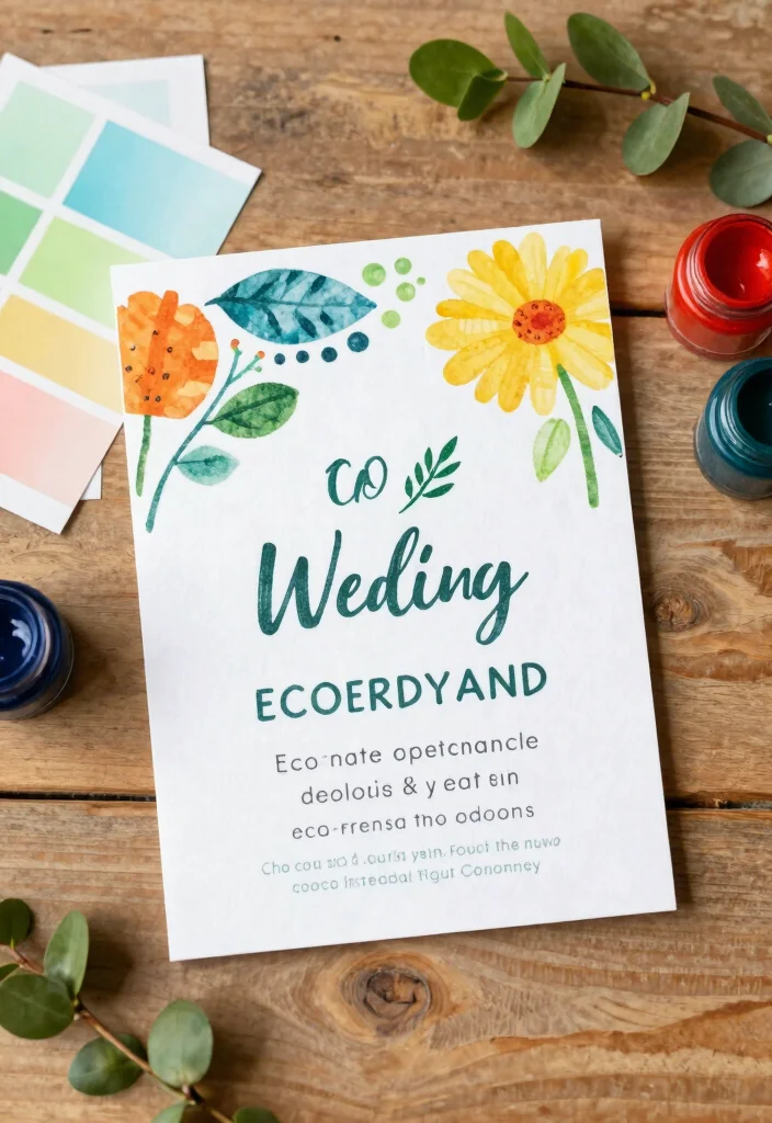 17 Unique Wedding Invitation Cards 2026 Trending Ideas That Stand Out - 6. Eco-Friendly Inks 1