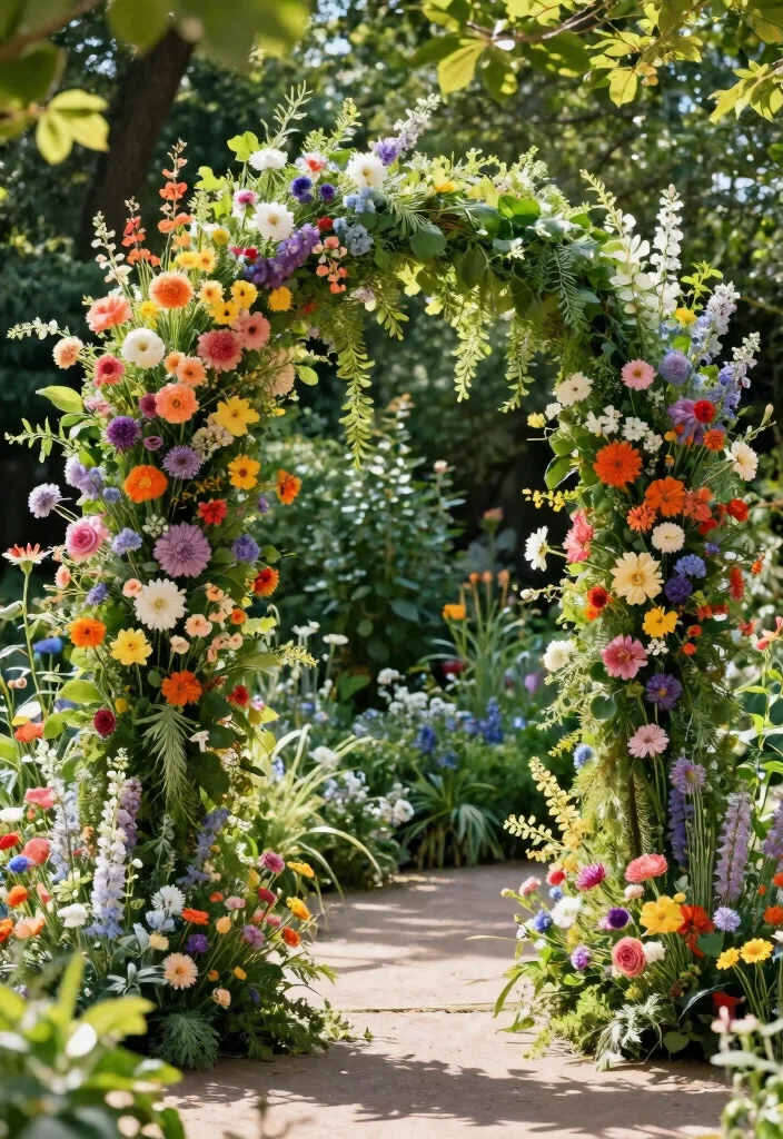 17 Wedding Photo Backdrop 2026 Trending Ideas That Capture Perfect Moments 26 17 Wedding Photo Backdrop 2026 Trending Ideas That Capture Perfect Moments - 6. Floral and Greenery Frame 1