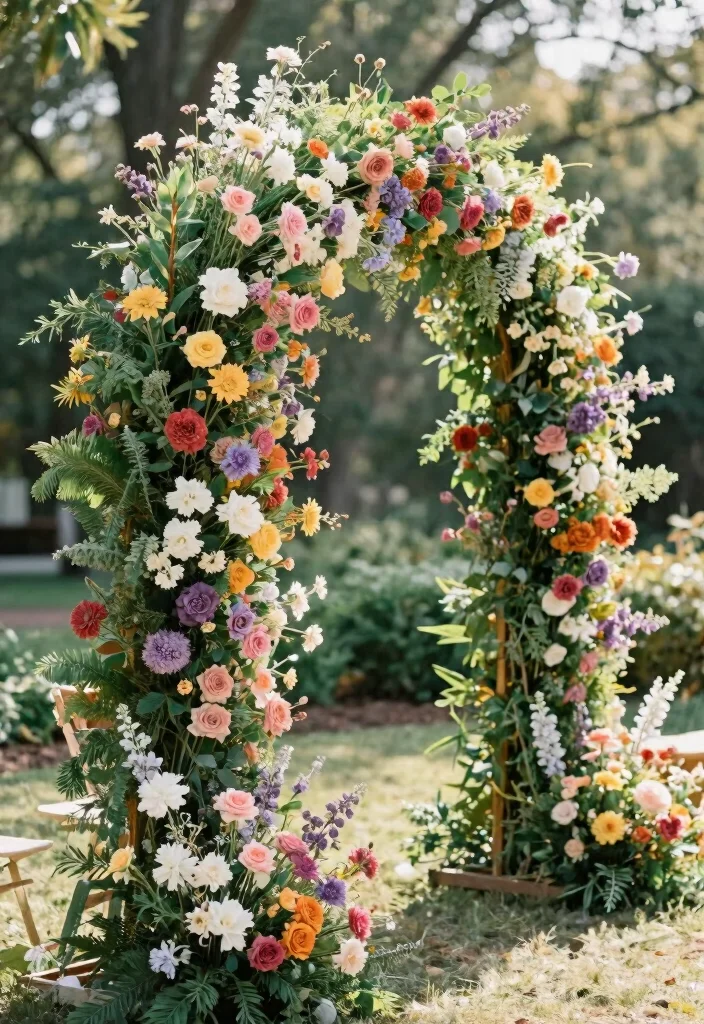 18 Flower Arch Wedding 2026 Trending Ideas With Dreamy Romantic Blooms - 12. Seasonal Blooms for Authenticity 1