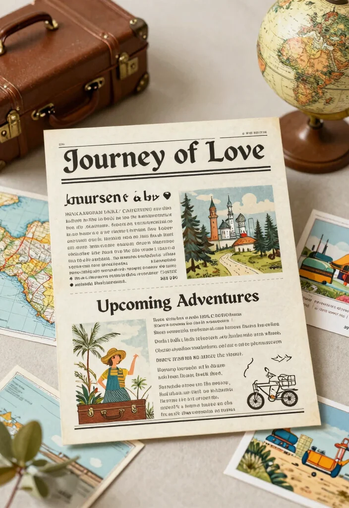 18 Newspaper Wedding Invitations Ideas With Vintage Flair - 4. Themed Newspaper Announcements 1