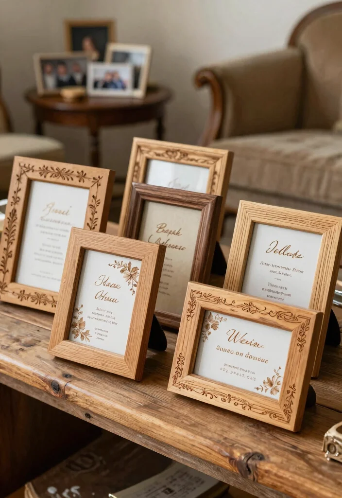 18 Parent Gifts Wedding Ideas That Feel Meaningful - 1. Engraved Picture Frames 1